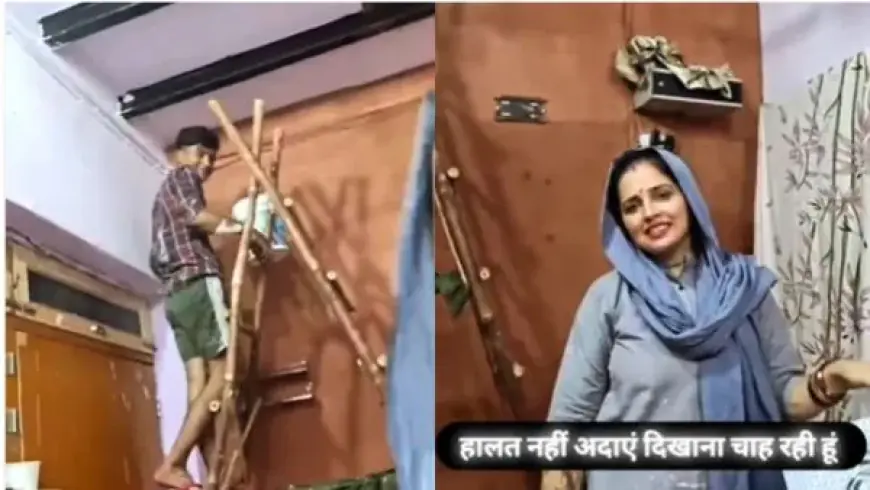 VIRAL VIDEO: सीमा हैदर कर रही हैं ससुराल में लिपाई-पुताई, वीडियो शेयर कर बोलीं- कैसी हालत हो गई है मेरी