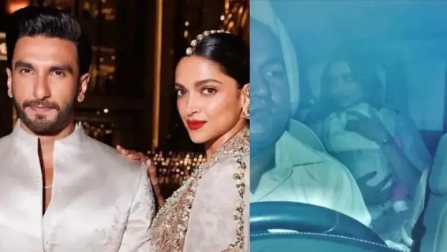 Deepika Padukone पहली बार Dua के साथ नजर आईं, Ranveer Singh भी दुआ के साथ नजर आए और एक्टर ने अपनी बेटी को गोद में लिया हुआ था.